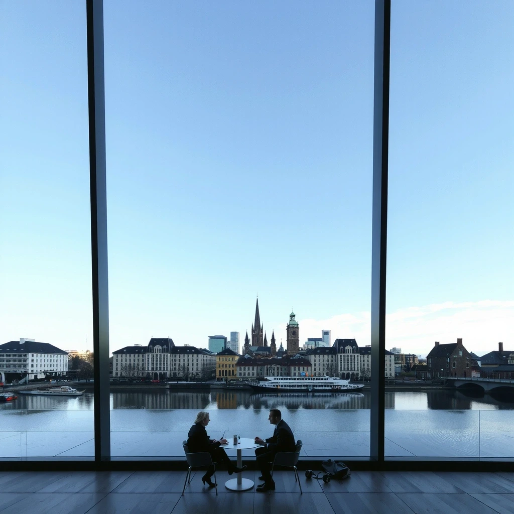 Abstract geometric precision pattern